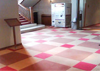 タイルカーペットデザイン張り イメージ